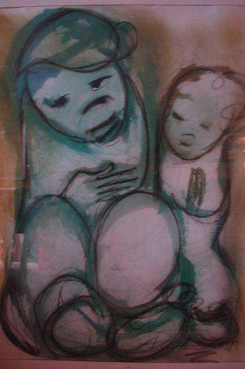 CRAZY R1 START CLAERHOUT MIXED MEDIA - SIZE: 65CM BY 56CM!!!
