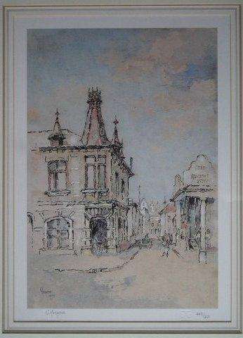 CRAZY R1 START!!!! Gregoire Boonzaier - SIGNED, NUMBERED & FRAMED!!