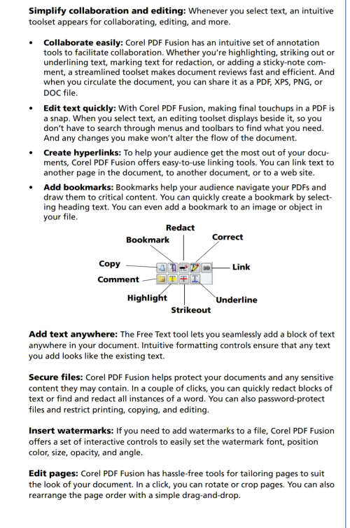 Corel PDF Fusion