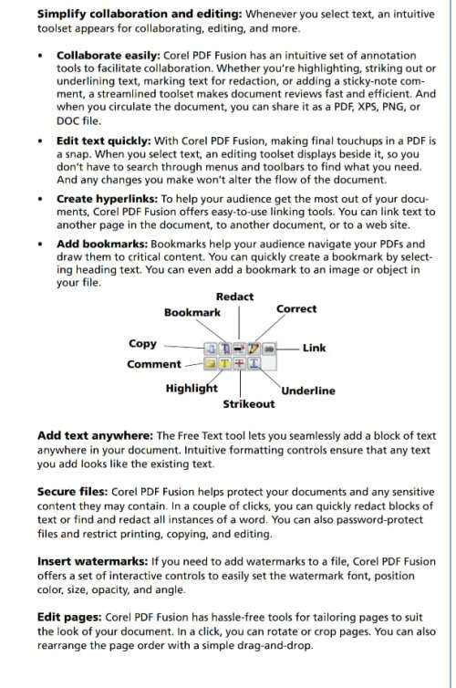 Corel PDF Fusion