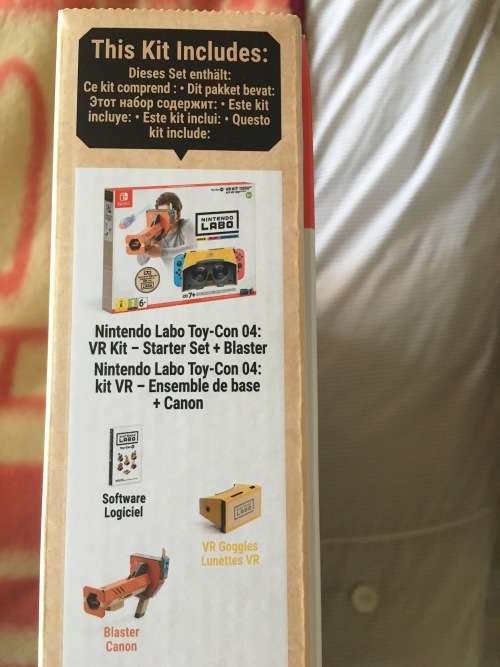 NINTENDO LABO VR KIT Starter set and blaster