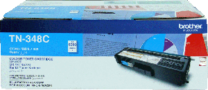 Brother Super High Yield Cyan Toner TN348C