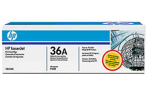 HP 36A Black Toner Cartridge for LaserJet P1505 (Original)