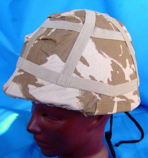 Uk Desert Camo Helmet Cover