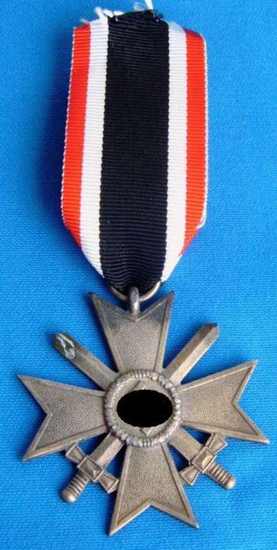 Original German WWII  Merit Cross with swords (1A29)