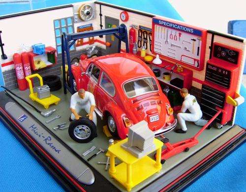 Volkswagen Beetle diorama 1:43 (5/36)