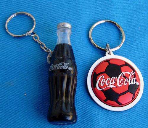 2 Coca Cola Key Rings (6/22)
