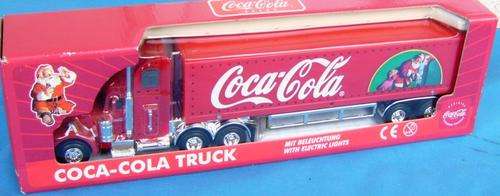 Big Coca Cola Truck with electric lights 33cm (KB/18)