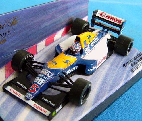Minichamps F1 Williams Renault Nigel Mansell World Champion1992  size 1:43 (11/26)