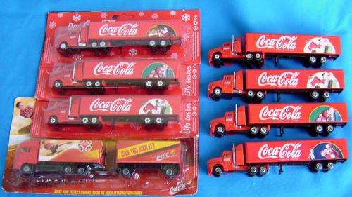 8 Coca Cola mini Trucks size 1:87 H0 (11/36)