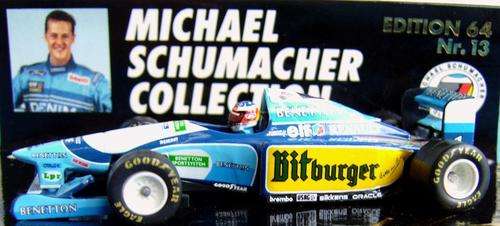 Minichamps F1 Michael Schumacher Benetton size 1:64 No.13 (13/31)