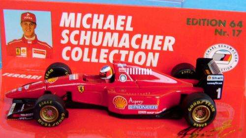Minichamps F1 Michael Schumacher Ferrari 1996 size 1:64 No.17 (13/32)