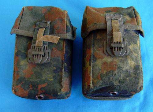 2 Original German Army Bundeswehr HK G3 Magazine Pouch  for the German Webbing (16/46)