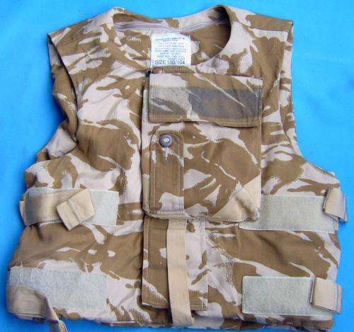 UK British Army Desert camo Vest used in Iraq size 180x104 (21/3)