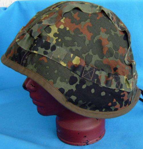 Original German Army Bundeswehr Camo Helmet Cover