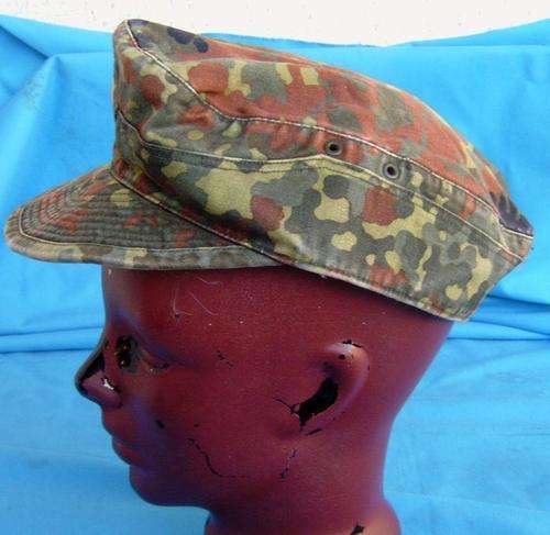 Original German Army Bundeswehr camo Cap size 61 (1c/28)