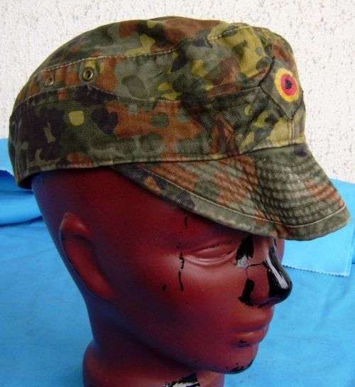 Original German Army Bundeswehr camo Cap size 61 (4c/56)