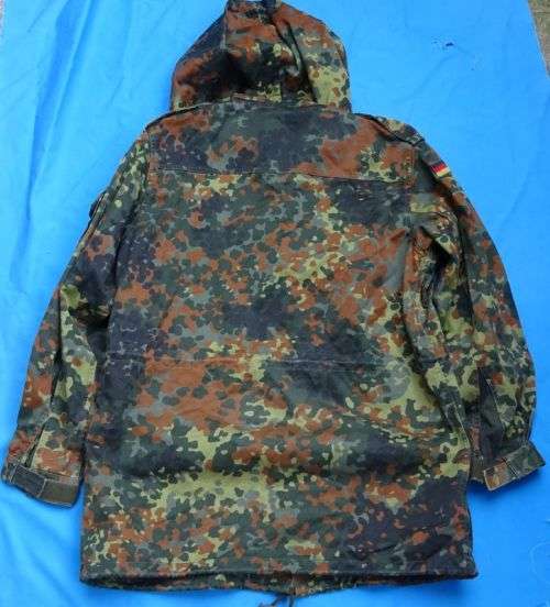 Original German Army Bundeswehr camo Winter Parka size S  (10c/16)
