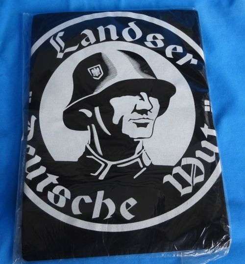 Landser Deutsche Wut T-Shirt size XL  (10c/30)