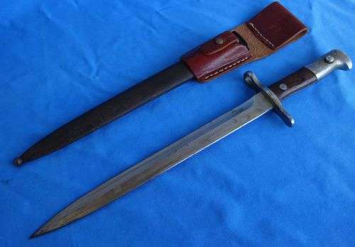 Original Bayonet M 1918 K11 Switzerland made by Elsener Schwyz  (10c/23)