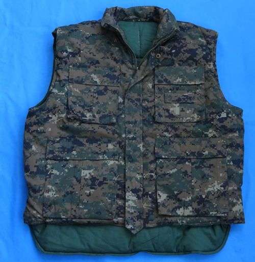 US Ranger Camo Winter Vest size L (10/42)