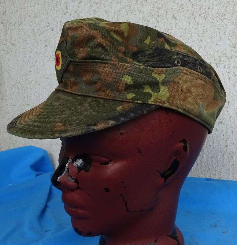 Original german Army Bundeswehr camo Cap size 56 (11c/29)