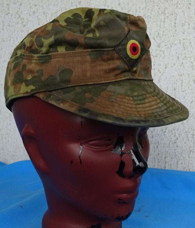 Original german Army Bundeswehr camo Cap size 56 (11c/29)