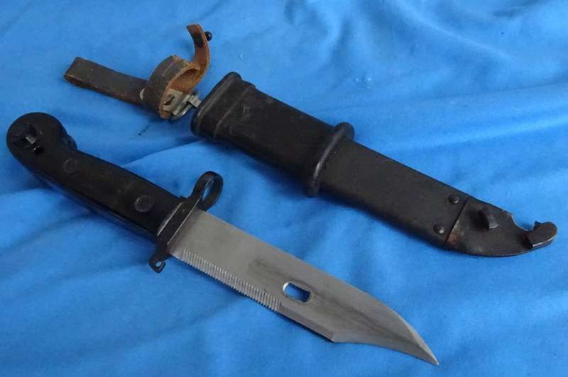 Original East German NVA AK47 Bayonet (12c/8)