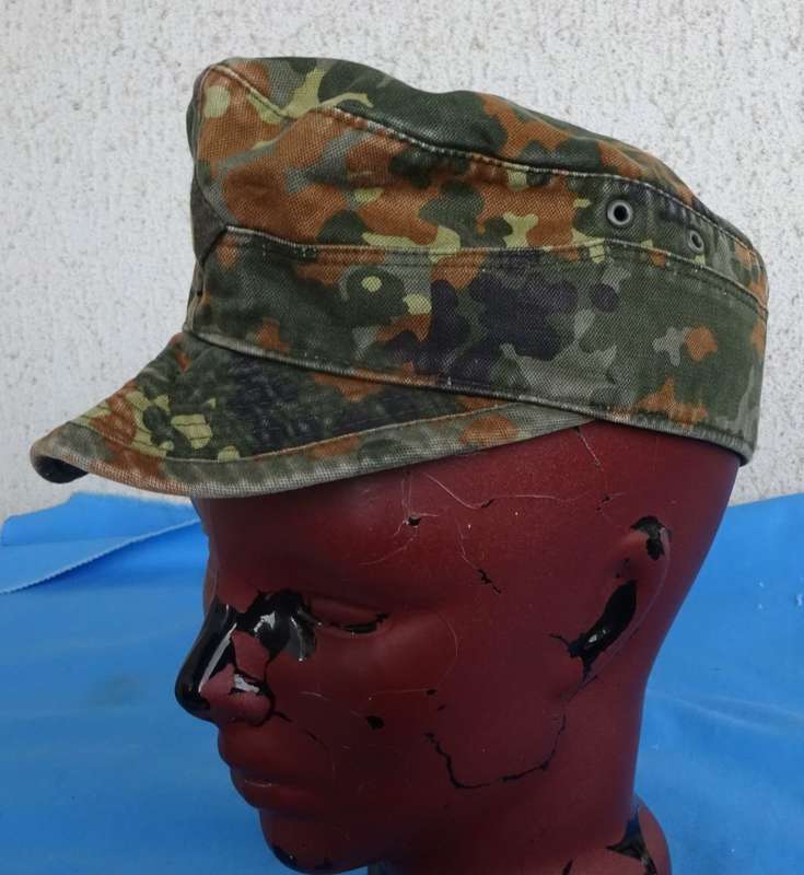 Original german Army Bundeswehr camo Cap size 56 (13c/6)