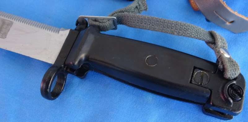 Original East German NVA AK 74  Bayonet number match (14c/12)
