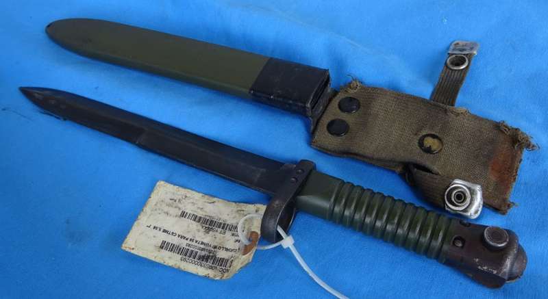 Original Spain Cetme M56  Bayonet (D1/32)