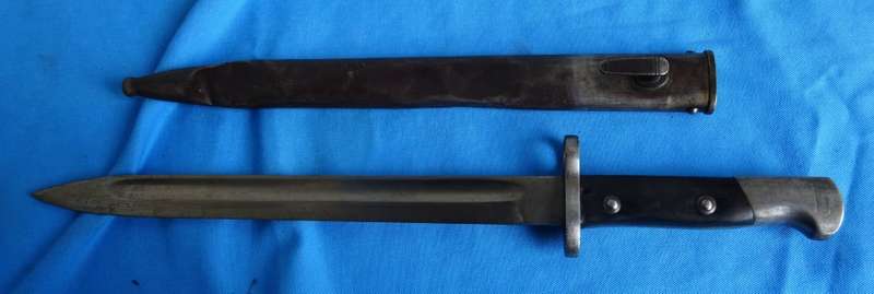 Original Portugal Mauser Bayonet  made Simso Suhl  (D1/18)