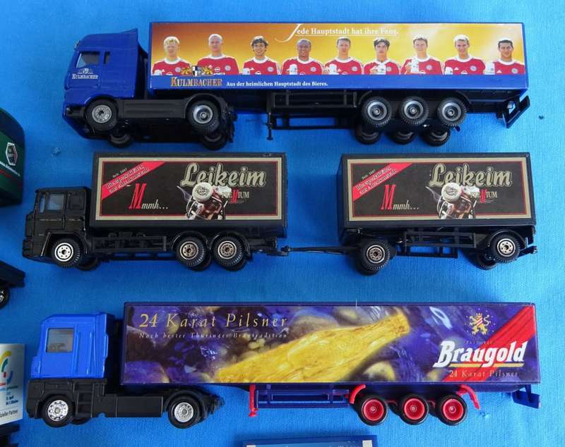 10 Mini Trucks 1:87 H0  (D2/2)