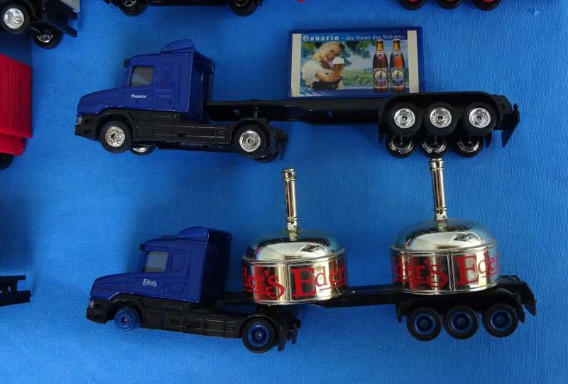 10 Mini Trucks 1:87 H0  (D2/2)
