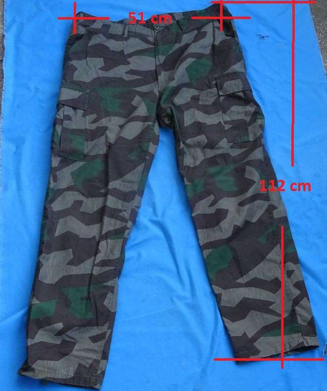 US Ranger Pants / Trousers german WW II camo color size XL (D4/68)