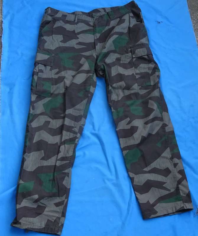 US Ranger Pants / Trousers german WW II camo color size XL (D4/68)