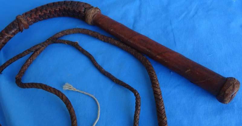 Leather Bullwhip  (D4/20)