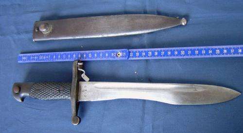 Spain Mauser Bayonet by FN Toledo (0A18)