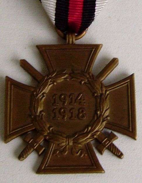 German WW I Cross of Honor (0D49)