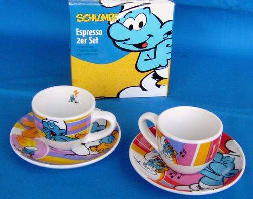 Double Smurf Espresso Set (0L22)