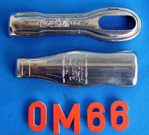 2 Coca Cola Bottle openers (0M66)