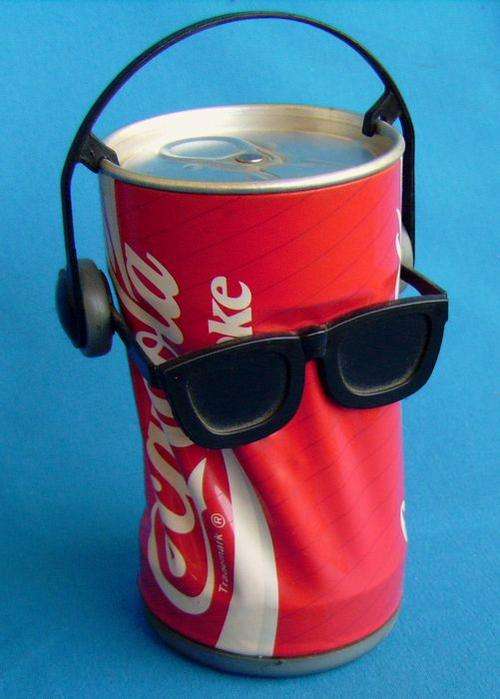 Dancing Coca Cola Tin