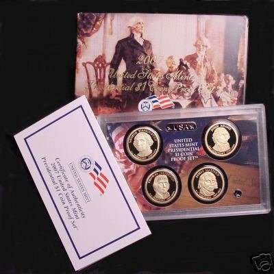 2007 United States Mint $1 Presidential Proof Set ***SCARSE***