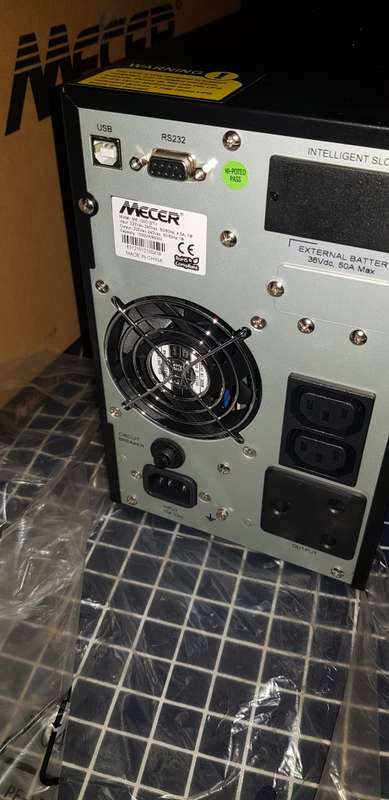 MECER 1000VA UPS - MODEL: ME-1000-GTU