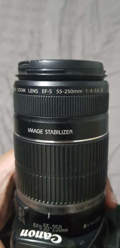 CANON EOS KISS X2(450D equiv)  Canon EF-S 55-250mm IS Lens