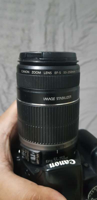 CANON EOS KISS X2(450D equiv)  Canon EF-S 55-250mm IS Lens