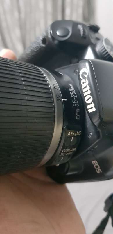 CANON EOS KISS X2(450D equiv)  Canon EF-S 55-250mm IS Lens