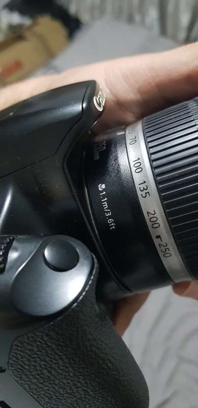 CANON EOS KISS X2(450D equiv)  Canon EF-S 55-250mm IS Lens