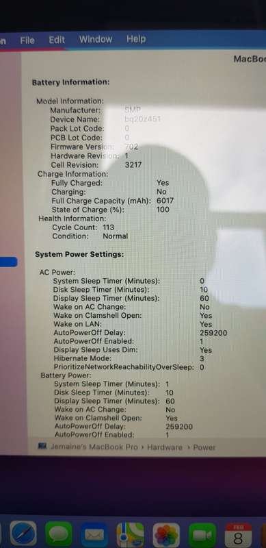 13` MACBOOK PRO - RETINA - 256GB SSD - 8GB - I5 - EARLY 2015