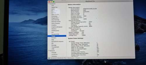 13 INCH MACBOOK PRO I5 TOUCHBAR 2020